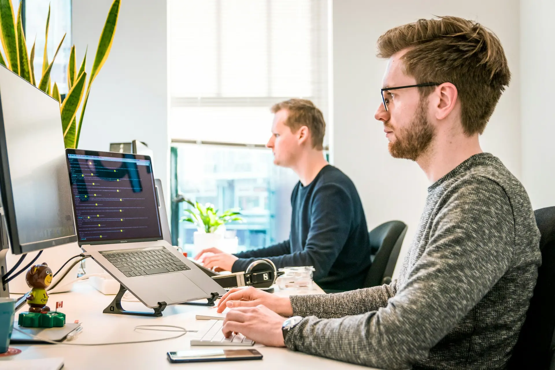 Professional team working